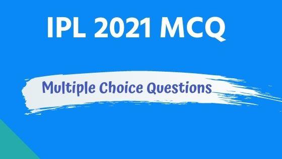 IPL 2021 MCQ in Bengali